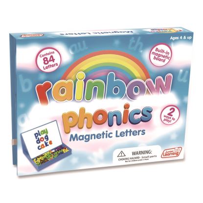 Rainbow Phonics Magnetic Letters, Ages 4 to 71