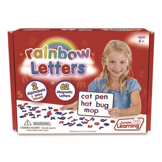 Rainbow Letters - Print, Ages 4 to 81