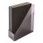 Recycled Plastic Magazine File, 4.3 x 10.3 x 12.2, Translucent Gray1