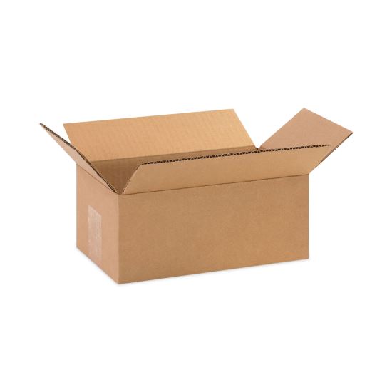 Shipping Boxes, Regular Slotted Container (RSC), 6" x 10" x 4", Brown Kraft, 25/Bundle1