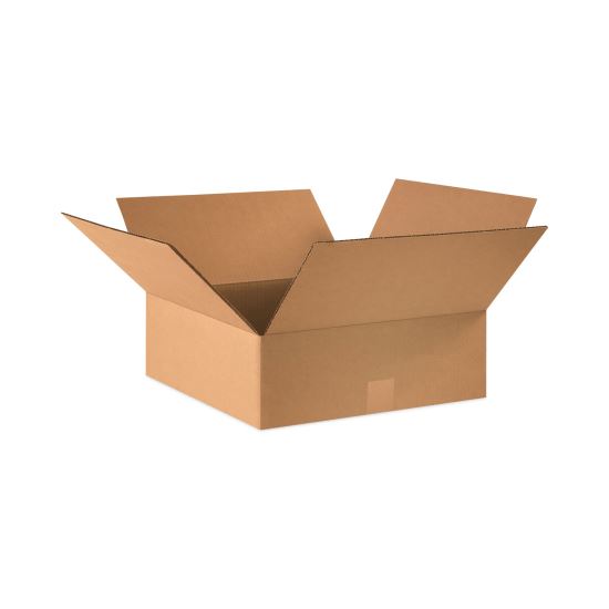 Shipping Boxes, Regular Slotted Container (RSC), 16" x 16" x 5", Brown Kraft, 25/Bundle1