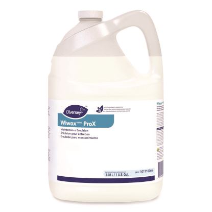 Wiwax ProX Maintenance Emulsion, 1 gal Bottle, 4/Carton1