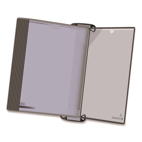 PRO Series Magnetic Wall Reference System, 10 Panels with Black Borders, Black Base1