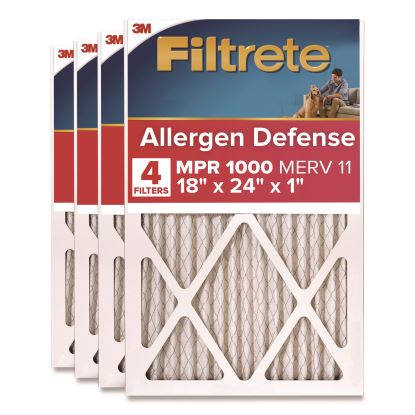 Allergen Defense Air Filter, 18 x 24, 4/Carton1