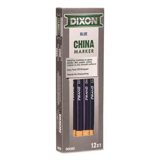 China Marker, Blue, 12/Pack1