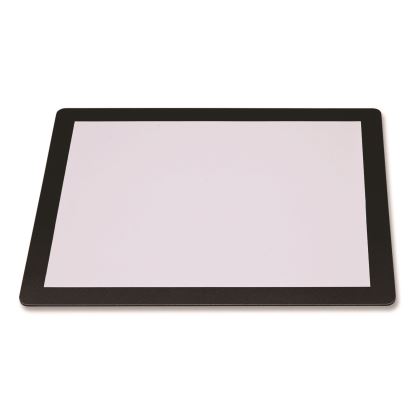 Menu Holder For 8.5 x 11 Menus, Landscape Orientation, 12.6 x 10.2 Holder, Clear/Black1