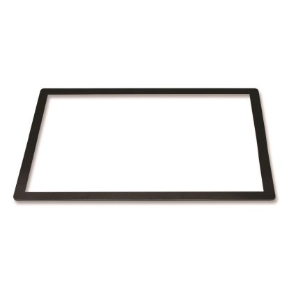 Menu Holder For 11 x 17 Menus, Landscape Orientation, 18.9 x 12.6 Holder, Clear/Black1