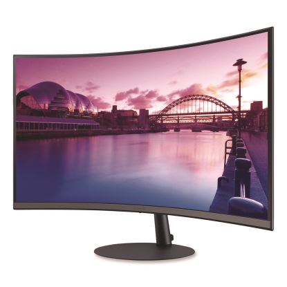 Curved LED Monitor, 27" Widescreen, VA Panel, 1920 Pixels x 1080 Pixels1