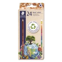 Colored Pencils, Assorted Lead and Barrel,Colors, 24/Pack1