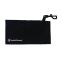 Safety Glasses Carrying Pouch with Belt Clip, 4.25 x 0.25 x 4.25, Black, 12/Carton1