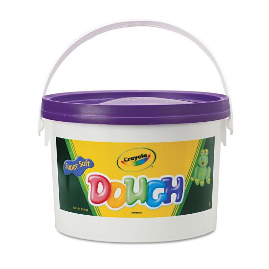 Modeling Dough Bucket, 3 lbs, Violet1