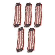 SmartColor MicroMop 7.0, 16", Red/White, 5/Carton1