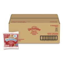 UNCRUSTABLES Soft Bread Sandwiches, Wheat Bread, Peanut Butter and Strawberry, 2.6 oz Bag, 48/Carton1