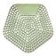 Anti-Splash Urinal Screen, Cucumber Twist Scent, Green, 0.11 oz, 10/Box1