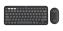 Logitech Pebble 2 Combo keyboard Mouse included Universal RF Wireless + Bluetooth QWERTY English Graphite1
