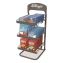 Breakroom Solution Snack Rack with Snacks, 18.5 x 26.37 x 12.5, Gray1
