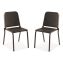 8200 Series Melody Music Chair, Supports Up to 300 lbs, 17.5" Seat Height, Black Seat, Black Back, Black Base, 2/Pack1