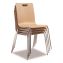 Bushwick Series Bentwood Chair, Supports Up to 500 lb, 18" Seat Height, Natural Seat, Natural Back, Chrome Base, 4/Pack1