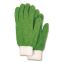 Microfiber Dusting Gloves, Green with White Cuffs, 2 Gloves1