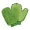 Chenille Scrubbing Mitts, Green, 2 Mitts1