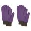 Microfiber Dusting Gloves, Purple with Black Cuffs, 4 Gloves1