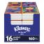 On The Go Packs Facial Tissues, 3-Ply, White, 10/Pouch, 16 Pouches/Pack, 6 Packs/Carton1