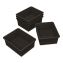 Storage Tray, Deep, 2 gal, 10.65" x 10.65" x 5.2", Black, 5/Pack1