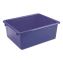 Storage Tray, Deep, 2.81 gal, 10.65" x 13.17" x 5.2", Assorted Bright, 5/Pack1