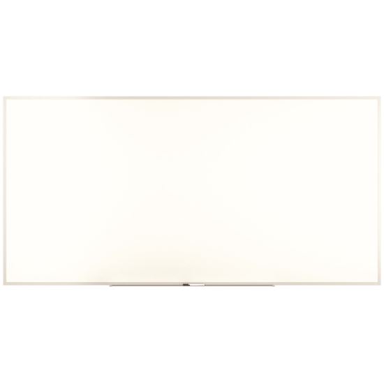 Melamine Dry Erase Board, 96" x 48", White Surface, Gray/Natural Aluminum Frame1