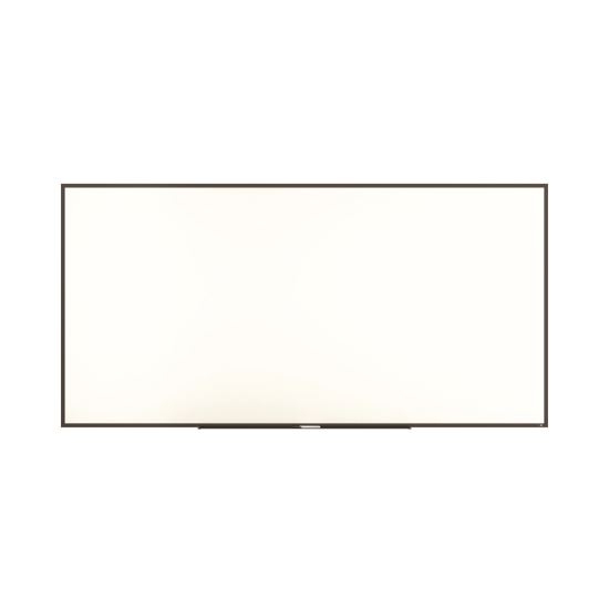 Melamine Dry Erase Board, 96" x 48", White Surface, Black Aluminum Frame1