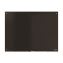 Tempered Glass Dry Erase Board, 48" x 36", Black Surface1