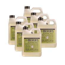 Clean Day Liquid Hand Soap Refill, Lemon Scent, 33 oz, 6/Carton1