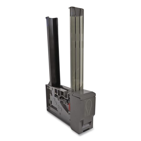 Cutlery Dispenser Tower, Holds 125 Spoons, 2.6 x 15.4, Gray, 10/Carton1