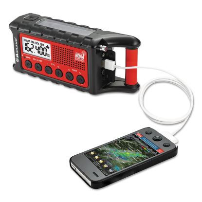 ER310 Weather Alert Radio, 32 Hour Run Time, Red1