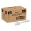Style Setter Medium Weight Polypropylene Cutlery, Fork, Plastic, White, 1,000/Carton1