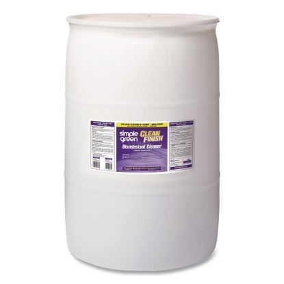 Clean Finish Disinfectant Cleaner, Herbal Scent, 55 gal Drum1