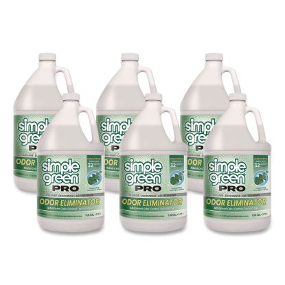 Pro Odor Eliminator, Eucalyptus Scent, 1 gal Bottle, 6/Carton1