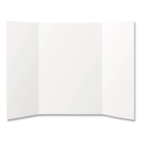 Trifold Display Boards, 14 x 22, White1