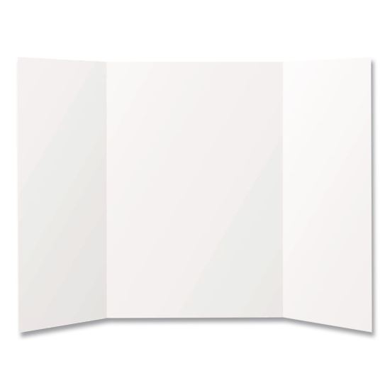 Trifold Display Boards, 36 x 48 x 0.2, White1