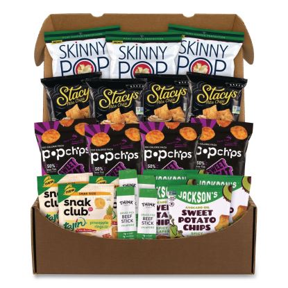 Sweet and Spicy Snack Box, 22 Assorted Snacks/Box1