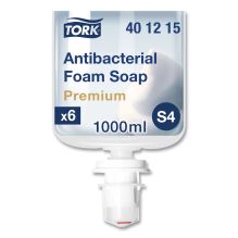Premium Antibacterial Foam Soap Refill, Unscented, 1 L, 6/Carton1