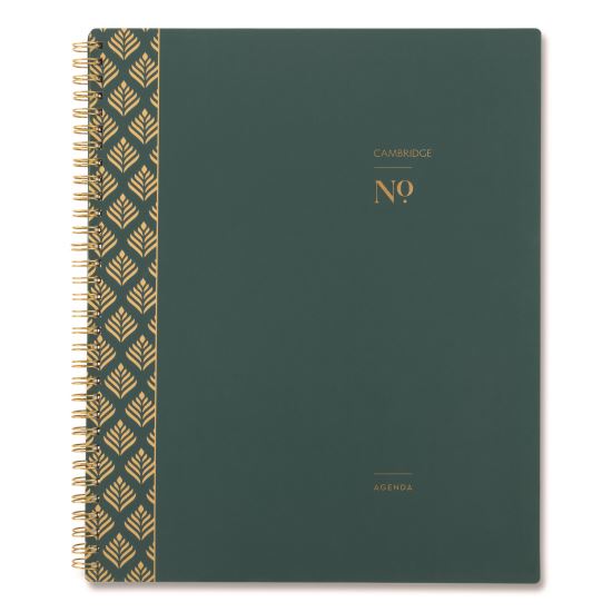 WorkStyle Poly Monthly Planner, 11 x 8.5, Teal Cover, 12 Month (Jan-Dec): 20261