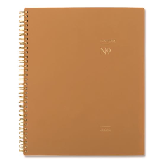 WorkStyle Weekly/Monthly Planner, 11 x 8.5, Baked Clay Cover, 12-Month (Jan-Dec): 20261