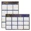 Recycled Stargazer Laminated Wall Planner, Celestial Artwork, 24 x 37, White/Blue/Gold Sheets, 12-Month (Jan to Dec): 20261