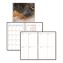 Recycled Non-Dated Monthly/Weekly Planner, Gold and Smoke, Multicolor Cover, Undated1