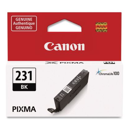 6674C001 (CLI-231) Ink, 600 Page-Yield, Black1
