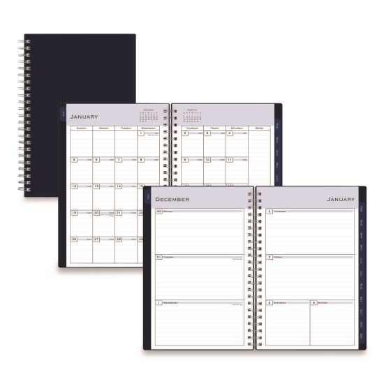 Passages Weekly/Monthly Planner, 8 x 5, Navy Cover, 12-Month (Jan to Dec): 20261