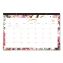 Kelly Ventura Magenta Bloom Desk Pad Calendar, 17 x 11, Floral Artwork, White/Multicolor Sheets, 12-Month (Jan to Dec): 20261