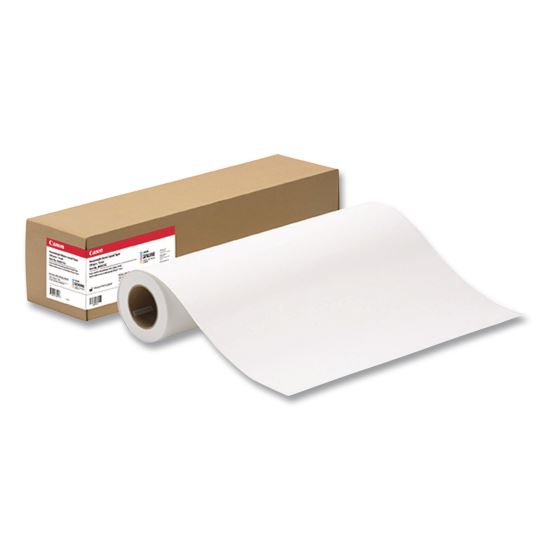 Heavyweight Matte Coated Paper, 2" Core, 10 mil, 24" x 100 ft, Matte White1