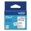 Genuine P-Touch BTAG Label Tapes, 0.47" x 13.1 ft, Black on White1